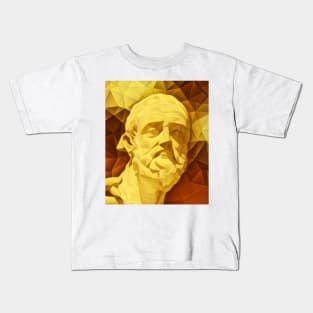 Polybius Golden Portrait | Polybius Artwork 9 Kids T-Shirt